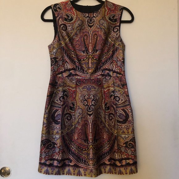 Paisley Print Dress ASO Aria Montgomery PLL - Picture 2 of 5